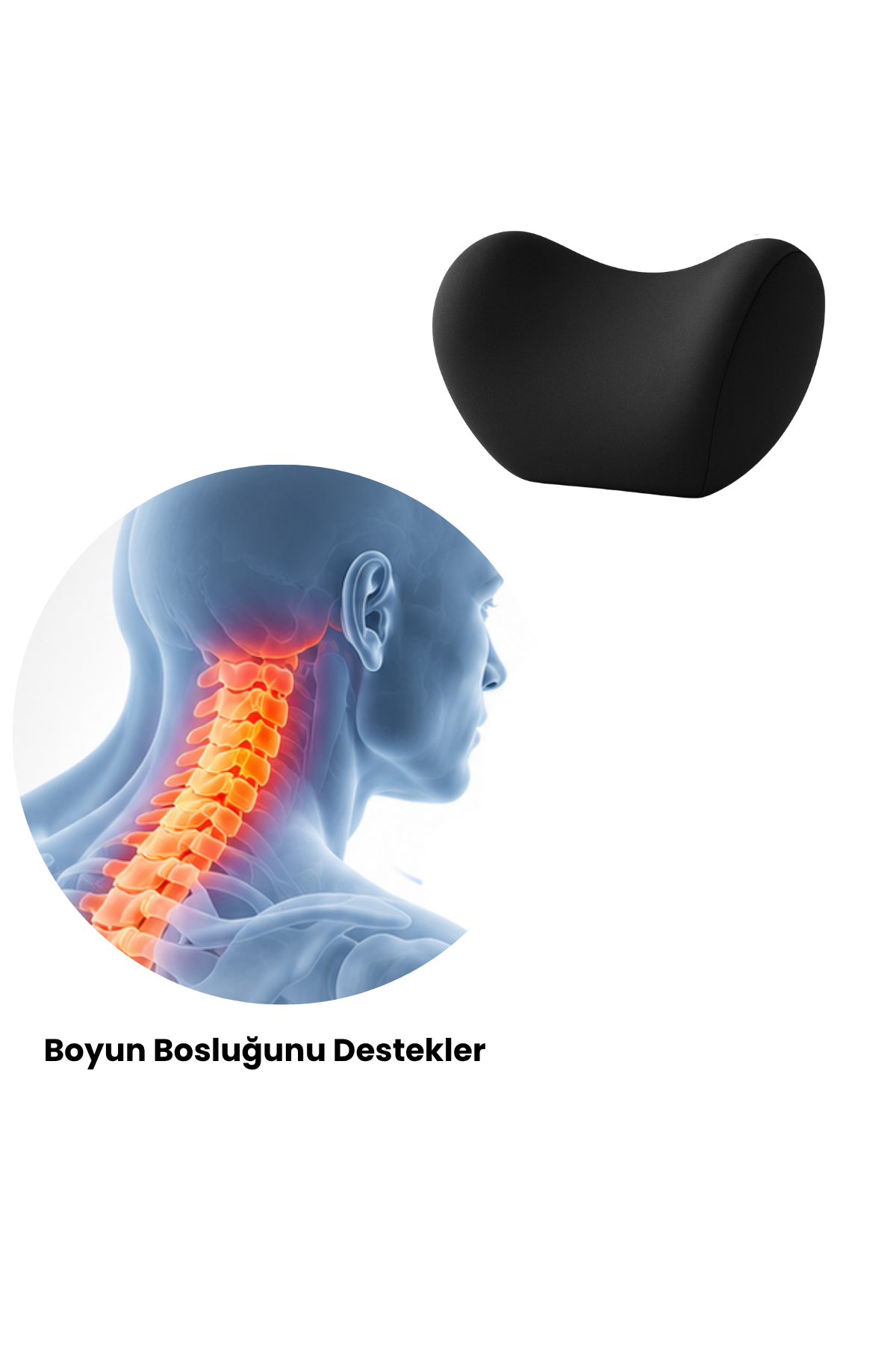 Ortopedik Araç Boyun Yastığı (1 Adet)